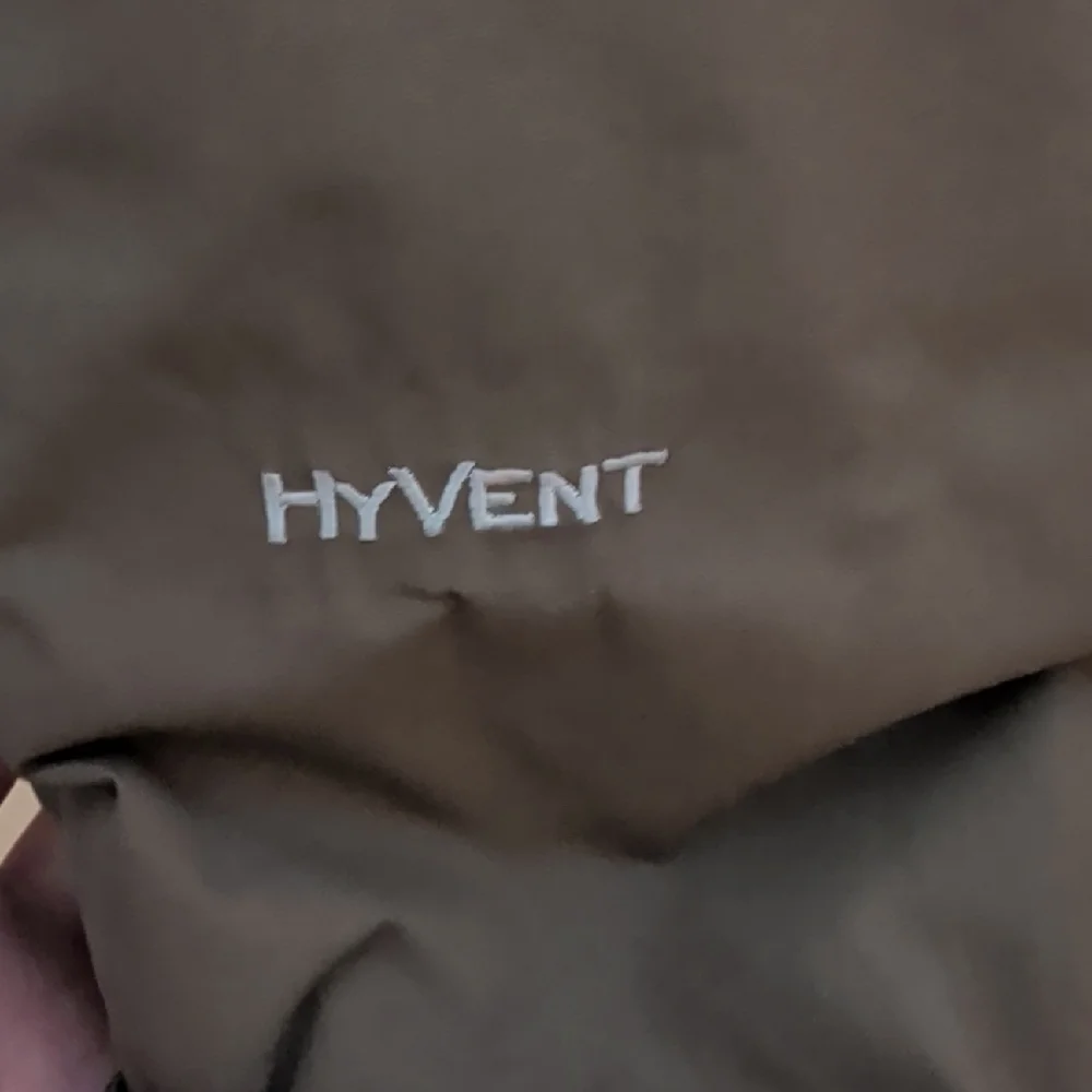 The North Face Taupe Jacket with White Side Panels - Picture 3 of 14